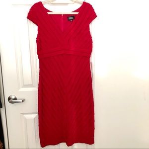 Red Adrianna Papell Dress